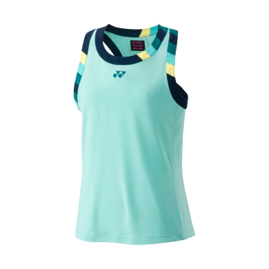 Yonex Tennis Tank Australian Open 2024 cyan blue Women